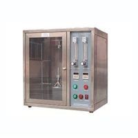ISO 3582 Machine d'essai de combustion verticale horizontale pour mousse pour évaluer les propriétés de combustion relatives