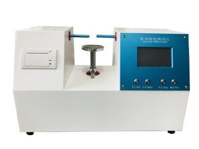 Équipement d'essai de laboratoire Testeur de fermeté pour tasses de plusieurs volumes