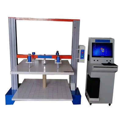 70KN machine de test de compression de boîte PLC / contrôle informatique