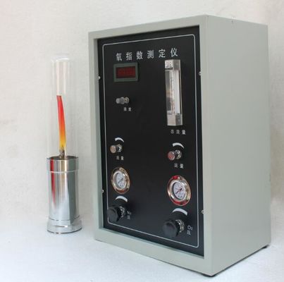 ASTM D 2863 ISO 4589-2 Équipement d'essai de l' inflammabilité, Testeur numérique de l' indice d' oxygène