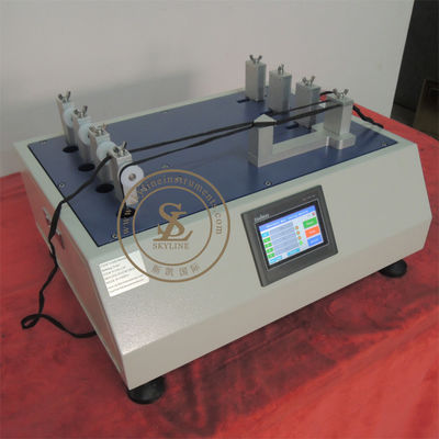 SATRA PM 154 Testeur de résistance au frottement, 4 groupes de test Testeur de résistance à l' abrasion des lacets de chaussures