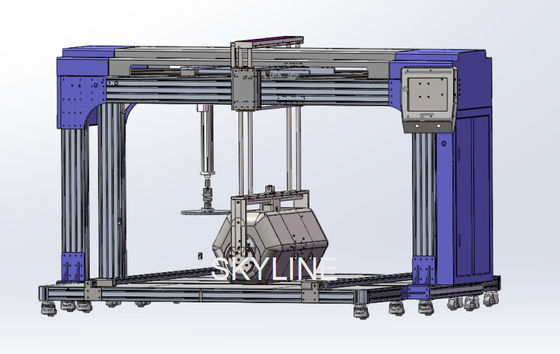 ASTM F1566 Machine d'essai intégrée de matelas Test de durabilité et de fermeté des rouleaux pour matelas